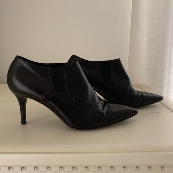 Ralph Lauren Black Boots - Picture 1 of 10